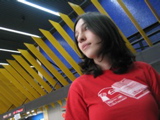 miéia no aeroporto