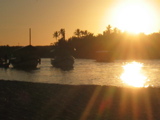 por do sol de boipeba
