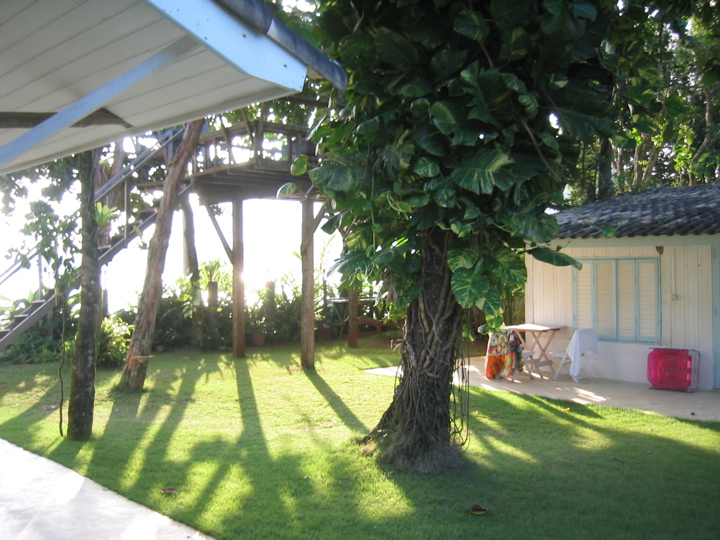 quintal da pousada