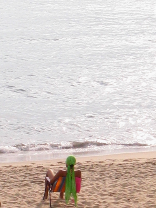 lenço verde