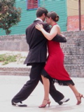 tango dancers