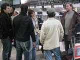 fila do check-in