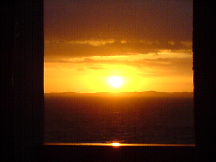 por do sol na barra